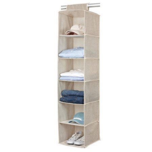 图片 Interdesign Axis Sweater Organizer - 6 Shelf