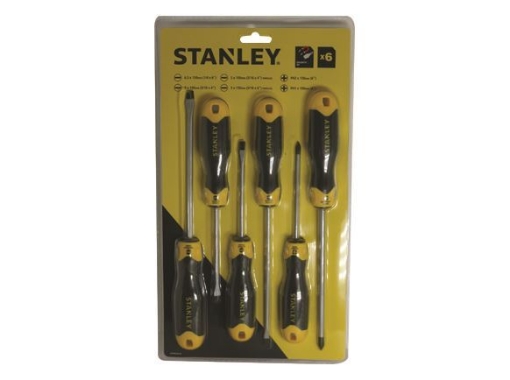 图片 Stanley Cushion Grip Screwdriver Set 6PCS. STHT65242-8