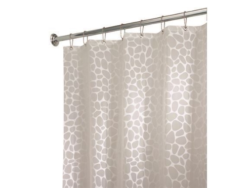 图片 Interdesign Eva Series - Shower Curtain White