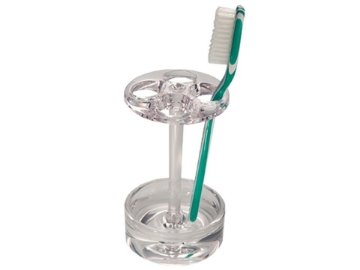 图片 Interdesign Eva Series - Toothbrush Stand Regular Clear