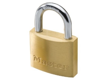 图片 Master Lock 30MM 16MM Shackle Brass Padlock, MSP1901D