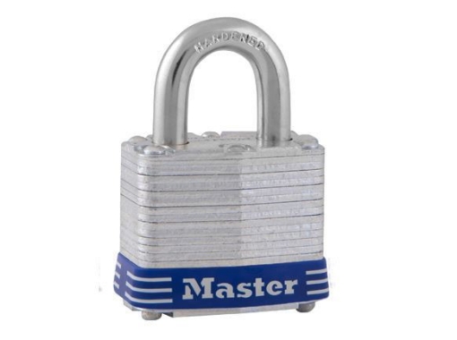 图片 Master Lock 40MM 19MM Shackle  Laminated Steel Padlock,  MSP3D