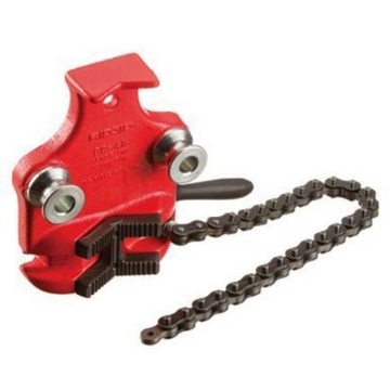 图片 Ridgid Bottom Screw Bench Chain Vise No. BC-4A 3.175 mm (1/8") -101.6 mm (4")