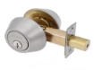 图片 Ezset Deadbolt  Dbl. Cyl.  Zinc House Satin Stainless Steel