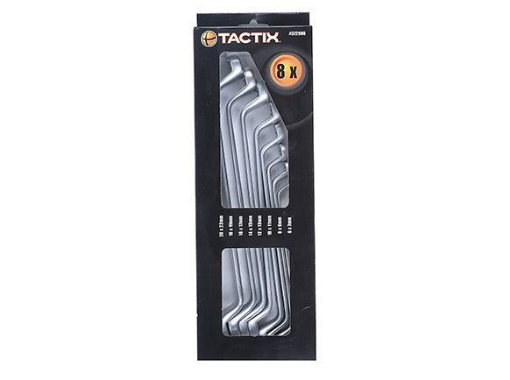 图片 Tactix Double Ring Wrench Set 8 pcs.