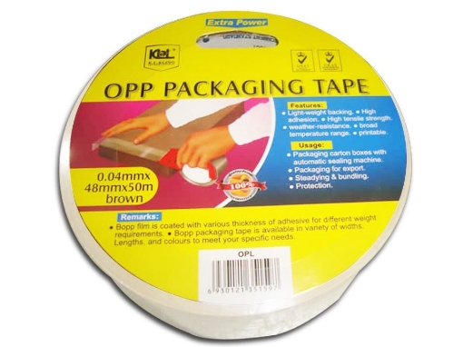 图片 KL & LING Int Inc Packaging Tape- KIOPLCLR