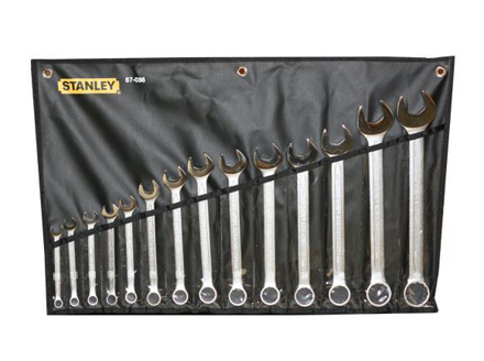 Picture of Stanley Slimline Combination Wrench Set 14PCS.  ST87038