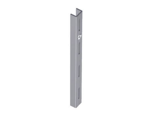 图片 Element System Single Wall Upright 0.5m White Alum