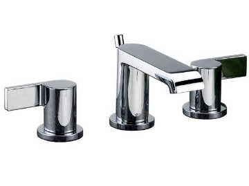 图片 Delta Mandolin Series - 2-Handle Widespread Faucet