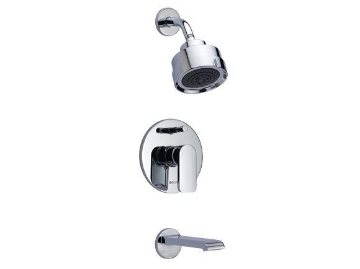 图片 Delta Mandolin Series - Tub And Shower With 3f Showerhead-DT26575