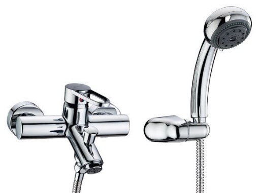 图片 Delta Grail Series - Tub & Shower With S650-CH Handshower-DT25250