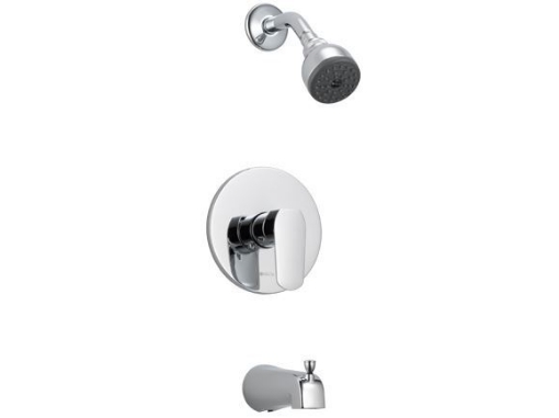 图片 Delta Elemetro Series In-Wall Tub And Shower, 3 Setting Handshower-DT23075