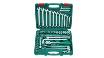 图片 Hans 42 Pcs. Socket & Combination Wrench Set 1/2 " DR