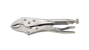 图片 Hans Curved Jaw Locking Plier 7"