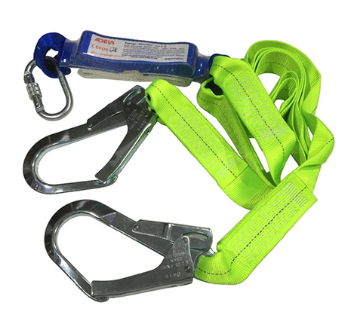 图片 Adela Lanyard with Absorber Double Webbing Lanyard Double Hook - WF32