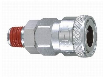 图片 THB 1/4" Zinc Quickly Coupler Body - Male End