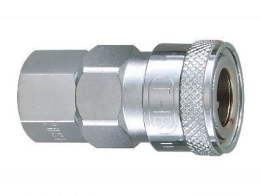 图片 THB 1/4" Zinc Quick Coupler Body - Female End