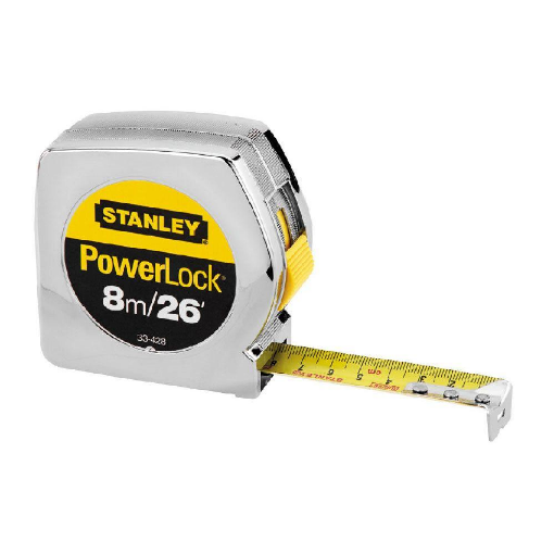 图片 Stanley Power Lock Tape Measure 8m/26'