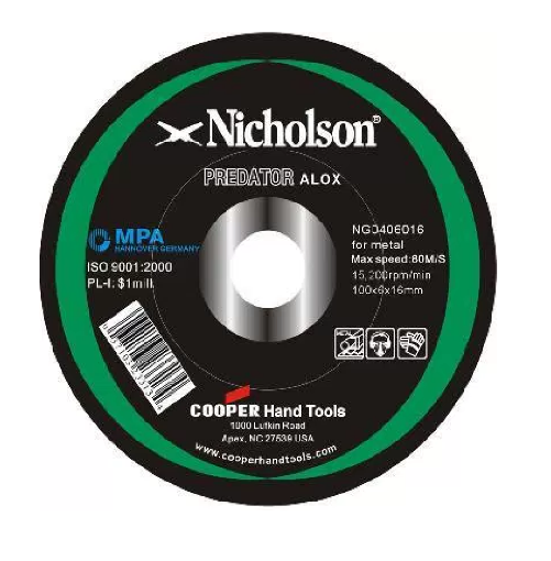 图片 Nicholson Cutting Wheel