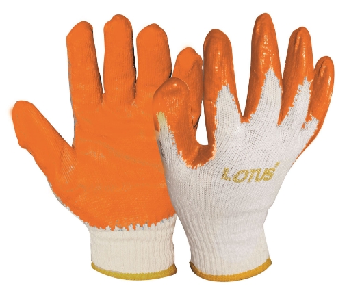 图片 Lotus LSCG800 Rubber Gloves (Orange)