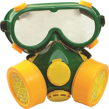 图片 LOTUS LRMG002 Respirator (DOUBLE+GOGGLES)