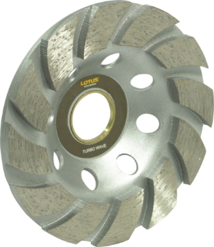 图片 LOTUS LDCW04W Diamond Cup Wheel (Wave)