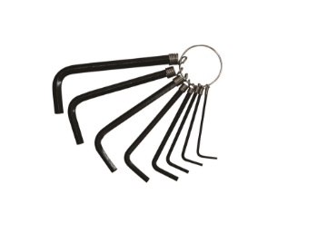 图片 LOTUS LHK008S Hex Key Ring set Imperial 8PC