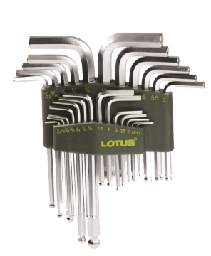 图片 Lotus LBK2153 Ball Hex key set MET 25PC