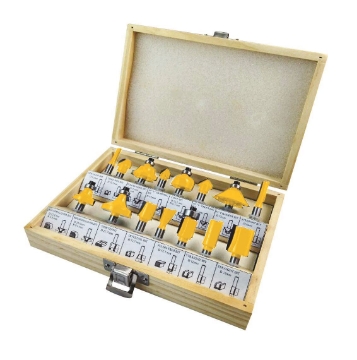 图片 Lotus LRB015 Router Bit Set 15pc