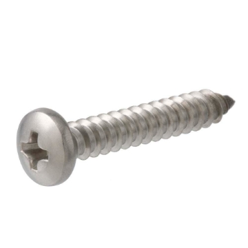 图片 304 Stainless Steel Self Tapping Screw, Pan Head (Wood Screw )