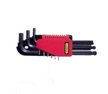 图片 Stanley Hex Key Set 9PCS. Metric Ball Tip L Arm 69-256-22