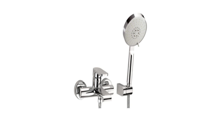 Picture of Delta On-wall Tub & Shower, W/3F Showerhead 26550
