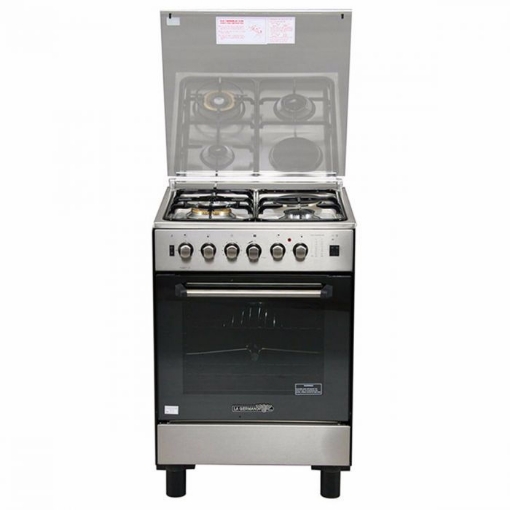 图片 La Germania FS6031 21XTR 60cm range, 3 Gas + 1 Electric Hotplate | Gas Thermostat Oven with Safety Device │ Electric Grill with Rotisserie