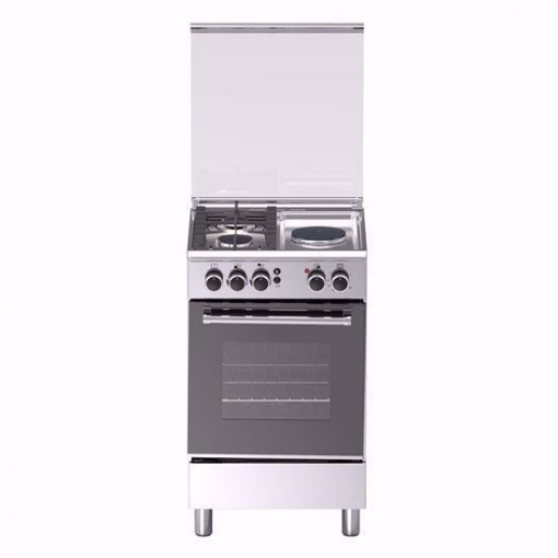 图片 Tecnogas TFG5521CRVSSC 50cm Range, 2 Gas and 1 Electric Hot Plate