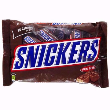 图片 Snickers Fun Size Chocolate