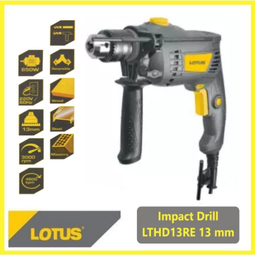 图片 LOTUS Impact Drill 13MM 650W LTHD13RE