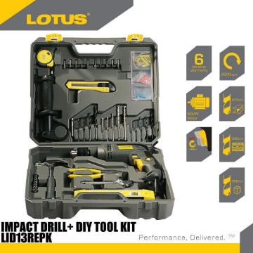 图片 LOTUS  Impact Drill  Tool Kit LTHD650XL