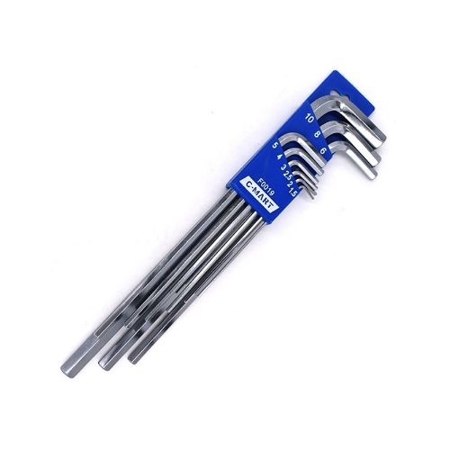 图片 9-Piece Hex Key Set, Extra Long Arm F0019