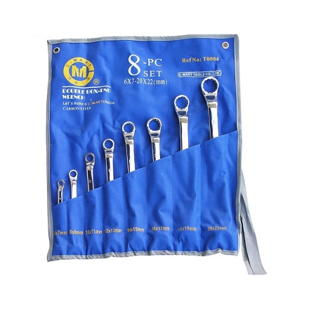 Picture of 8-Piece Double Box-end Wrench Set T0004