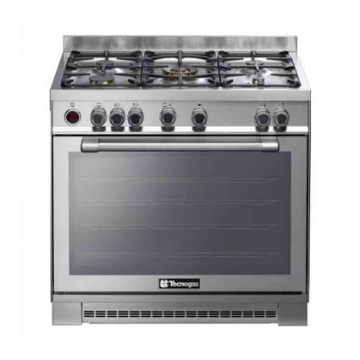 图片 5 Gas Burners With 5 kW Wok Burner and Stainless Steel NGIX96M5VC