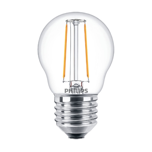 图片 LED CLASSIC P45 E27 WW CL ND APR- Non-Dimmable