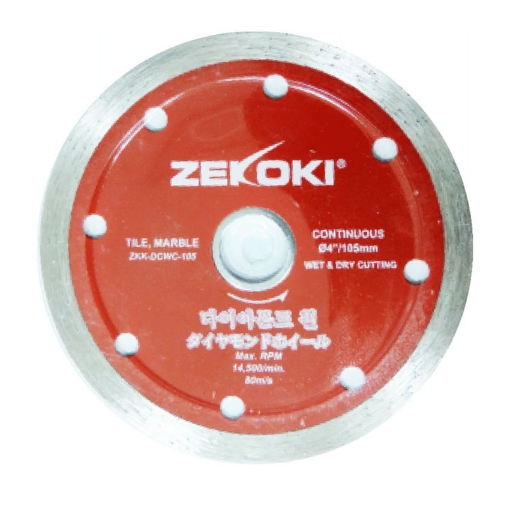 图片 ZEKOKI Diamond Cutting Wheel ZKK-DCWC-105