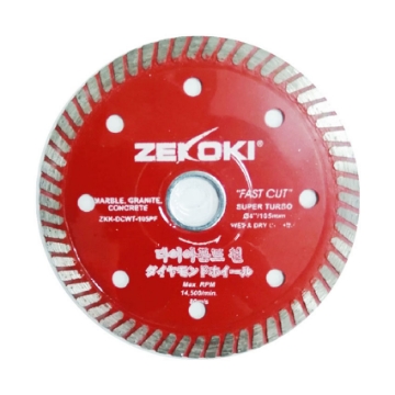 图片 ZEKOKI Diamond Cutting Wheel ZKK-DCWT-105PF