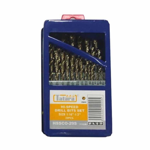 图片 Cobalt Drill Bits 29 Pieces HSSCO-29S