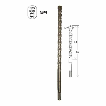 图片 SDS Plus Concrete Drill Bits (New Head) SDSP-040110