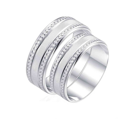 图片 925 Silver, Couple Ring- CS-010