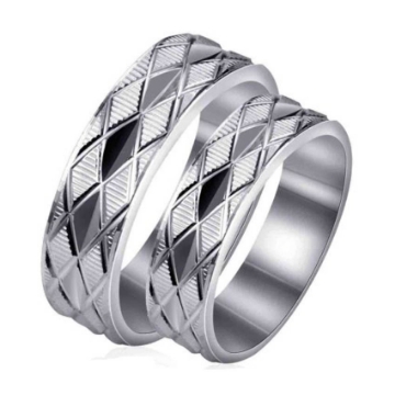 图片 925 Silver, Couple Ring- CS-013