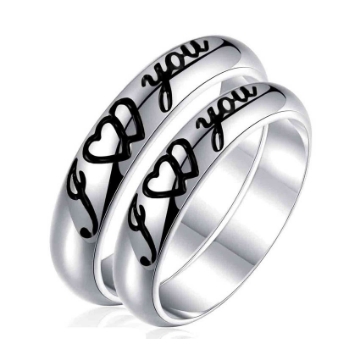 图片 925 Silver, Couple Ring- CS-018