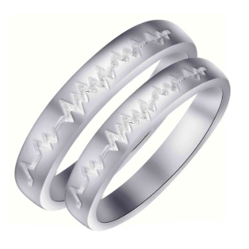 图片 925 Silver, Couple Ring- CS-023