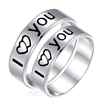 图片 925 Silver, Couple Ring- CS-026